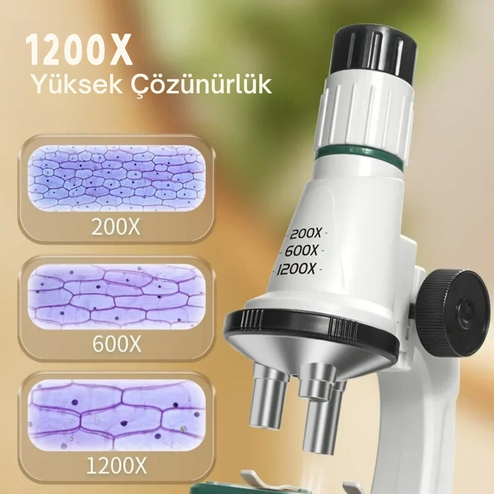 Ovdy™ Çocuk Mikroskop Seti