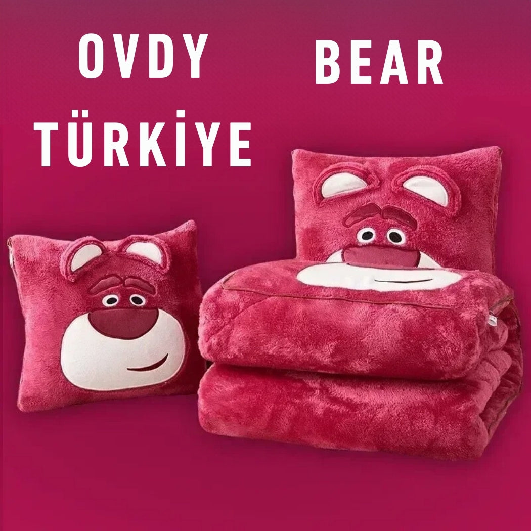 Ovdy™ Ohana Yastık Battaniye