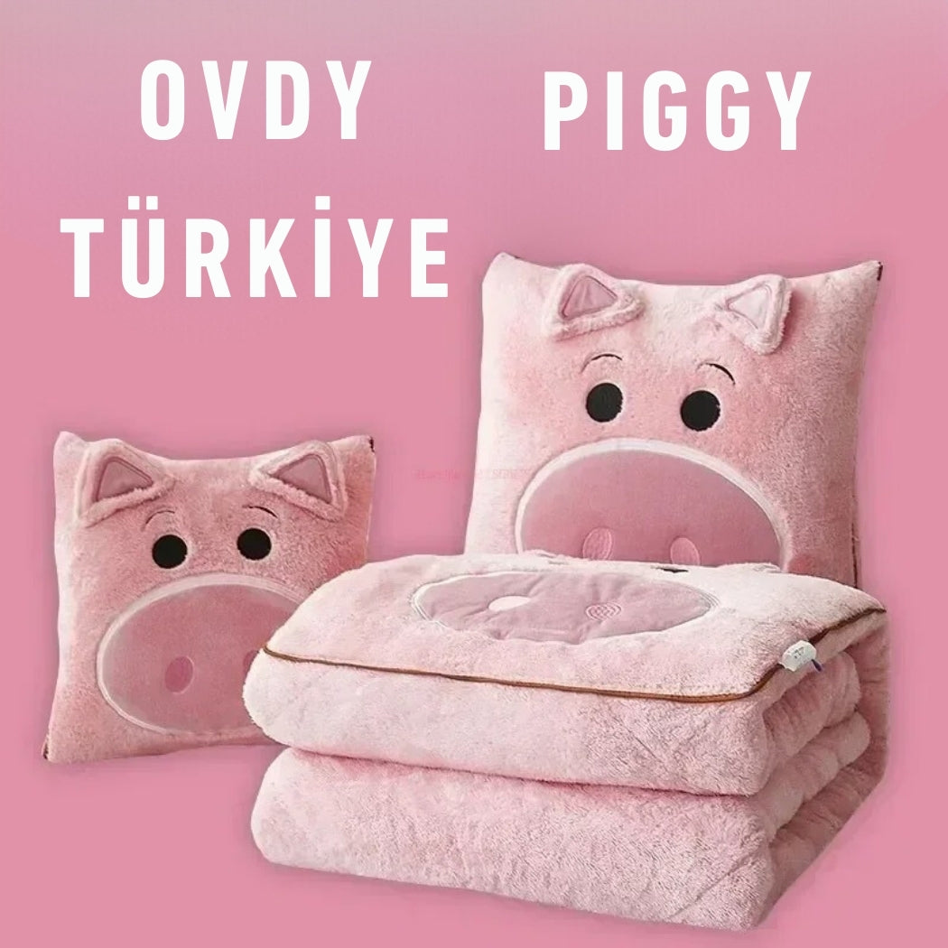 Ovdy™ Ohana Yastık Battaniye